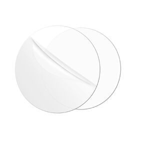 (2 Pack) 1/8" Thick Clear Acrylic Sheets - 12''x16'' Pre-Cut Plexiglass Sheets for Craft Projects, Signs, DIY Project，Sneeze Guard (12‘’×16‘’, 2)
