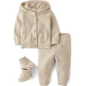 Gymboree unisex-baby Sweater Long Sleeve Top Pants and Socks 3-piecePants
