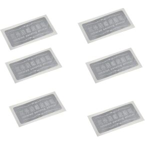 LZLRUN 6Pcs Infrared Sensing Silver Stickers for Wireless LED Projector Car Door Step Courtesy Welcome Led Lights (Silver infrade Sensor Stickers)