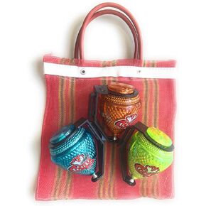 3 Pack Jumbo Cobra Durable Plastic Spin Tops for Kids Metal Tip Made in Mexico - Trompo Mexicano Jumbo Cobra Pl᳴ICO Durable & Punta de Metal with a Nylon Mini Tote Bag in Kuwait