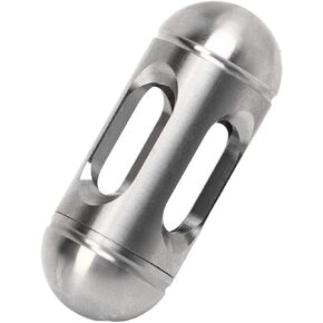 Dilwe Fingertip Toy,Portable Stainless Steel Gyroscope Stress Relief Fingertip Toy Children Adults