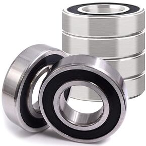 HD Switch 6 Pack Spindle Rebuild Bearings Replaces Hustler 783506 Mini Z FasTrak FasTrak SD TrimStar Super Mini Z with High Temperature Grease & C3 Upgrades