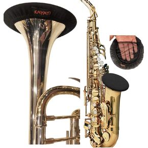 KYT Music Instruments Bell cover,Trumpet Alto saxophone Bell Cover 5'',Washable and Reusable, Double-Layer Bell Cover for Trumpet Alto saxophone Bass Clarinet Cornet in Saudi Arabia