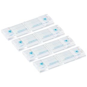 10 McMaster Method Microscope Slides, by FEC Source $17 Each, Fecal Egg Count for Parasites, Worm Egg Count Slide for Veterinarians. Check Dewormer Efficacy. Equine & Ruminant Parasite Management