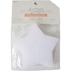 Plastic Canvas Shape 3 Inch - 10 Piece (Cross)