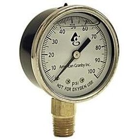 EILPG1002-4LNL LIQUID PRESSURE GUAGE 100 LB