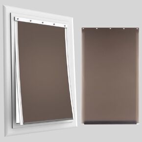 Large Replacement Dog Door Flap Compatible with PetSafe Freedom Doggie Doors Flap PAC11-11039 10 1/8" x 16 7/8" Made from Premium Food Grade Silicone, Flexible, Durable, Weather Resistant