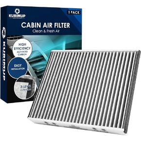 KURIMUP Premium Cabin Air Filter with Activated Carbon,Replacement for CF11920,Fit for Ford C-Max(2013-2018)/Escape(2013-2019)/Focus(2012-2018)/GT(2017-2022),Lincoln MKC(2015-2019).