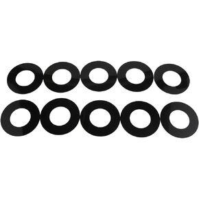 WQSING 35mm Bucket Pin Shim Kit Compatible with CAT Caterpillar Bobcat Kubota Deere Komatsu Takeuchi Case Excavator Skid Steer 1.5mm Thick