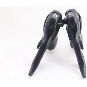 micronew Double 9 Speed Road Bike Shifters 2x9s for Shimano ST-3500 Sora Shifter/Brake Lever STI Set (2x9 Speed)
