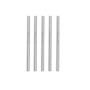 HiPicco Round Steel Rod, 5 Pack 6mm x 150mm HSS Lathe Bar Stock Tool for Shaft Gear Drill Lathes Boring Machine Turning Miniature Axle DIY Craft Making
