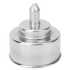 Yuecoom Alcohol Burner, 200ml Stainless Steel Anti-Explosion Laboratory Wickless Alcohol Lamp Burner