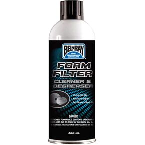 Bel-Ray Foam Filter Cleaner and Degreaser - 400ml. Aerosol 99180-A400W (1)