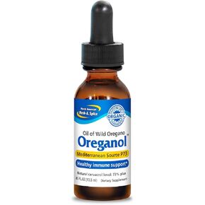 NORTH AMERICAN HERB & SPICE Oreganol P73-0.45 fl. oz. - Immune Support, Optimal Health - Unprocessed, Organic, Wild Oregano Oil - Mediterranean Source - Non-GMO - 194 Servings