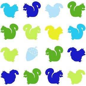 Animal Sudoku in Blue VI Poster Print - Chariklia Zarris (12 x 12)