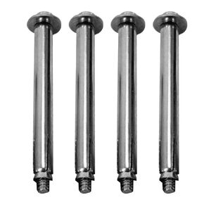 مسامير مسامير حديدية طويلة من Speedmax مقاس 4 بوصات لمطبات السرعة ومنحدرات كبح وسدادات مواقف السيارات 10 عبوات (طول 4 بوصات، 10 قطع) in Kuwait