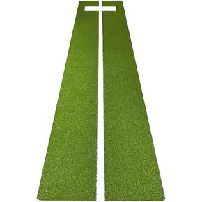 On Deck Sports 3' x 10' Indoor Non-Slip Jennie Finch Softball Pitching Mat with Rubber and Powerline