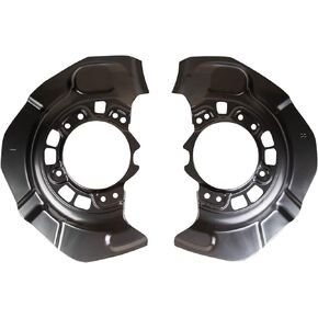 TRQ Front Brake Dust Shield Set Compatible with 2006-2011 Toyota Avalon Camry 06-08 Solara