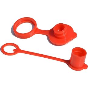 1/2 Hydraulic Quick-Connect Fitting Coupler 1/2" ISO 5675 Ball Pioneer Style Port Plug Dust Cap Cover