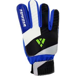 Vizari Junior Keeper Gloves for Protection & Grip | Tri-Color Youth Soccer Goalie Gloves with Elastic Wristband for Secure Fit | Finger Support Goalkeeper Gloves with Foam Cushioning for Kids & Youth