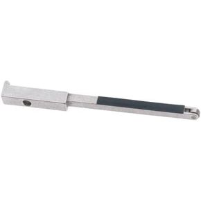Dynabrade (11212) Contact Arm Assembly | 5/16" Diameter x 1/8" Wide, Steel Wheel, with 1/4" (6 mm) Wide Platen | For 1/4" (6 mm) Wide x 24" (610 mm) Long Belts