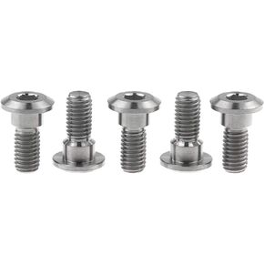 Wanyifa Titanium Ti دراجة نارية الفرامل الخلفية الدوار الترباس المسمار M8 x 20mm لياماها حزمة من 5 (التيتانيوم العادي)