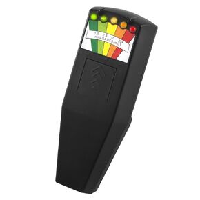 LED EMF Meter Magnetic Field Detector Ghost Hunting Paranormal Equipment Detector Portable EMF Reader Tester for Home EMF Inspections, Office & Outdoor Ghost Field Monitor Counter(Orange)