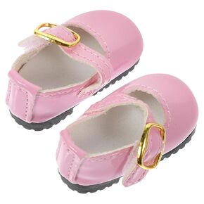ORFOFE 1 Pair Mini Dolls Dress Shoes for Girls bjd Dolls Doll Shoes Girl Doll Outfits Shoes Girl Dolls Leather Shoes Baby Shoes Cotton Decorative Shoes Casual Shoes 15c Clothing pu
