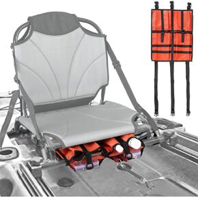 Kayak Canoe Mesh Storage Bag for Seat,Kayak Gear Accessories,Kayak Canoe Seat Storage Compartments,Storage Bag Under Kayak Seat-Attach to Seat
