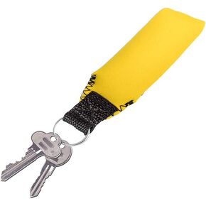 Seafard Floating Neoprene Keychain, Buoyant Key Ring, Water Sports Keychain for Marine Boat, Fishing, Sailing, Kayaking
