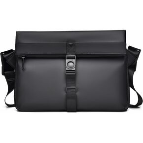 STSTR Messenger bag~adjustable height anti-theft leather crossbody bag,lightweight travel men or women shoulder bag