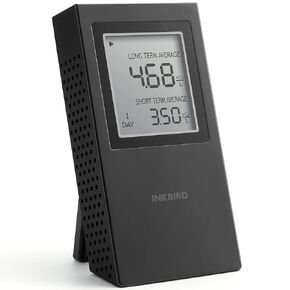 كاشف الرادون المحمول من INKBIRD، جهاز قياس الرادون المنزلي، الإصدار الأمريكي-Pci/L، مراقبة قصيرة وطويلة الأمد، بطارية متضمنة (INK-RD1-W)