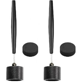 NMMUGOR Chalk Holder-Pool Chalk Holder-Pro Series Circle Pool Chalk Holder-Billiards Cue Snooker Accessories for Use-Chalk Holder for Billiards-2 Pack
