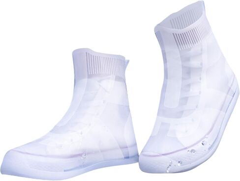 KALIONE Waterproof Shoe Covers Reusable Shoes Boots for Rain Cover for Shoes Protectors Silicone Rubber Overshoes Non Slip Shoe Covers for Men Women (EUR 40-42) in Saudi Arabia