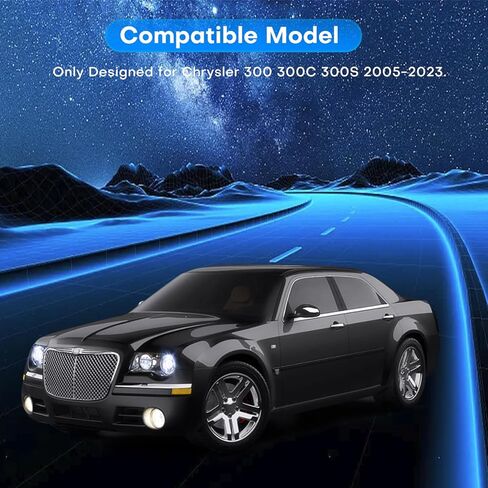 جهاز عرض شعار أضواء باب السيارة قطعتين من Hitluste مصمم لكرايسلر 300 300C 300S 2005-2022 [لا يبهت أبدًا]، ضوء ظل شبح لجهاز العرض الأحمر، 300 ملحق ضوء خطوة للباب - أحمر 01 in Kuwait