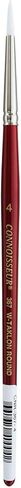 Connoisseur Brush White Taklon Short Fan #4 in Saudi Arabia