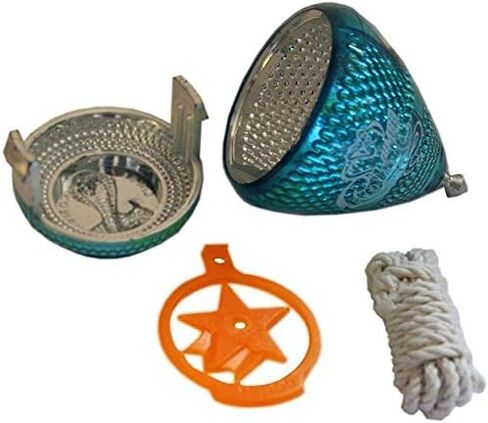 3 Pack Jumbo Cobra Durable Plastic Spin Tops for Kids Metal Tip Made in Mexico - Trompo Mexicano Jumbo Cobra Pl᳴ICO Durable & Punta de Metal with a Nylon Mini Tote Bag in Kuwait