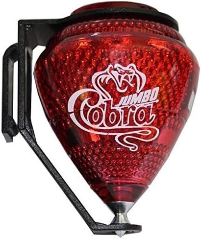 3 Pack Jumbo Cobra Durable Plastic Spin Tops for Kids Metal Tip Made in Mexico - Trompo Mexicano Jumbo Cobra Pl᳴ICO Durable & Punta de Metal with a Nylon Mini Tote Bag in Kuwait