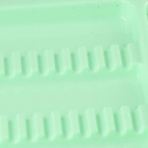 SHUATI Procedure Trays,Dental Instrument Tray Plastic Professional Green Surgical Utility Divided Separate Tray Appliances in Saudi Arabia