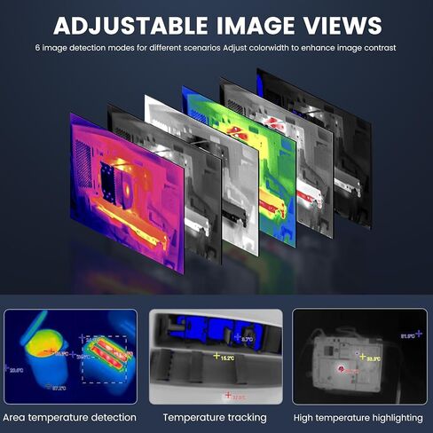 كاميرا حرارية لنظام Android، Sobtoe H2-F 256x192 IR عالية الدقة، تصوير حراري، تحسين صور كاميرا التصوير الحراري ودقتها، كاميرا تعمل بالأشعة تحت الحمراء لنظام Android، يتم تطبيقها على فحص الدوائر وما إلى ذلك in Saudi Arabia