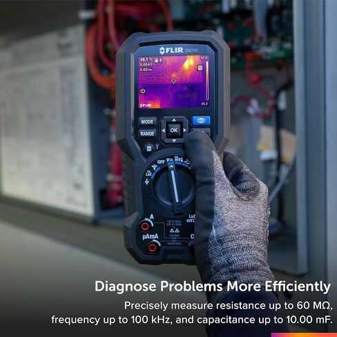 جهاز تصوير حراري من الدرجة الصناعية من FLIR DM286 ومقياس متعدد للفحص والتشخيص الكهربائي in Kuwait