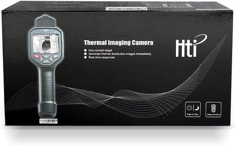 كاميرا حرارية Hti-Xintai بدقة 384 × 288 مع شاشة عرض TFT 3.5 بوصة، وكاميرا تصوير بالأشعة تحت الحمراء مع واي فاي، وتخزين رقمي مدمج 8 جيجابايت وكاميرا حرارية تركيز قابلة للتعديل مع 25 هرتز in Kuwait