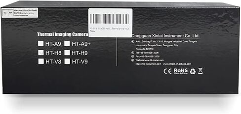 كاميرا حرارية Hti-Xintai بدقة 384 × 288 مع شاشة عرض TFT 3.5 بوصة، وكاميرا تصوير بالأشعة تحت الحمراء مع واي فاي، وتخزين رقمي مدمج 8 جيجابايت وكاميرا حرارية تركيز قابلة للتعديل مع 25 هرتز in Kuwait