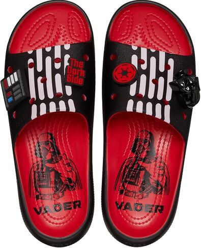 Crocs Unisex-Adult Darth Vader Classic Slides 2.0, Sandals for Women and Men V2 VyR in Saudi Arabia