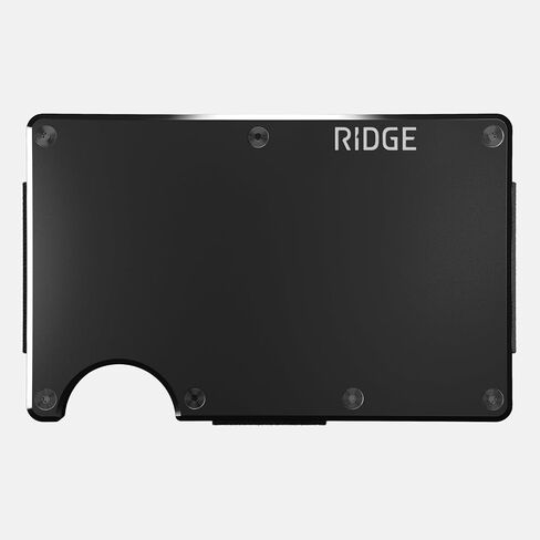 حزمة The Ridge EDC: محفظة The Ridge Black Cash Strap للرجال + مجموعة حافظة Airtag - محفظة آمنة ومحمية بتقنية RFID مع حامل بطاقة هوائية وحزام للنقود in Kuwait