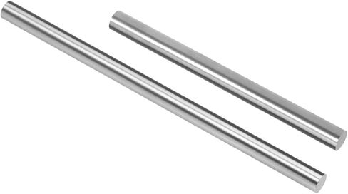 uxcell Round Steel Rod, 8mm High-Speed Steel Lathe Bar Stock Tool 100mm,150mm Long, for Shaft Gear Drill Lathes Boring Machine Turning Miniature Axle, 4pcs in Saudi Arabia
