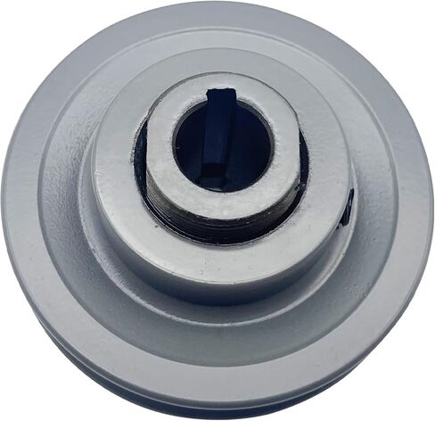 CMFG 1VL34-5/8 V حزام الحزم 3.15''OD، 5/8 بوصة تتحمل مع مقعد المفاتيح، الحديد الزهر، بكرة VL أخدود واحد لحزام "3L" "4L" "A" "B" in Saudi Arabia