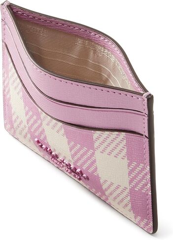 حامل بطاقات من مادة PVC مطبوع عليها حقل Morgan Gingham للسيدات من Kate Spade New York، متعدد الألوان بلون التوت، يمكن حمله مقاس 50.8 سم in Saudi Arabia