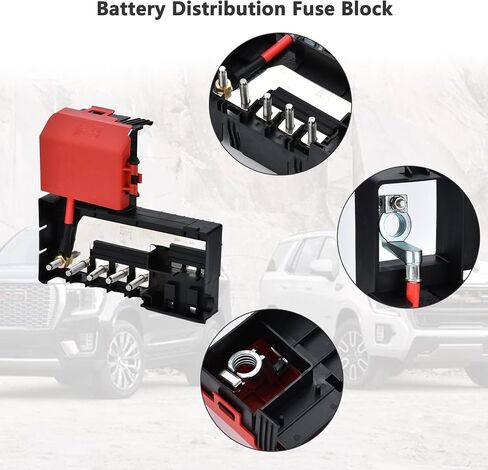 كتلة مصهر توزيع البطارية من REAXOAL 84354716 مناسبة لـ 2014-2020 Chevy GMC Cadillac استبدال 22985570، 23150676 in Kuwait