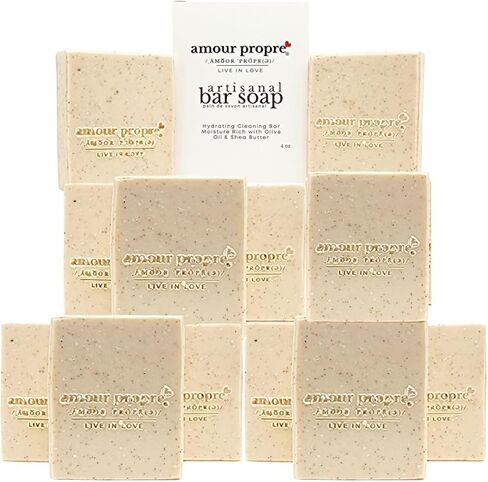 Creamy Coconut Milk & Exfoliating Walnut Shell Artisanal Bar Soap (Quantity 3) in Kuwait